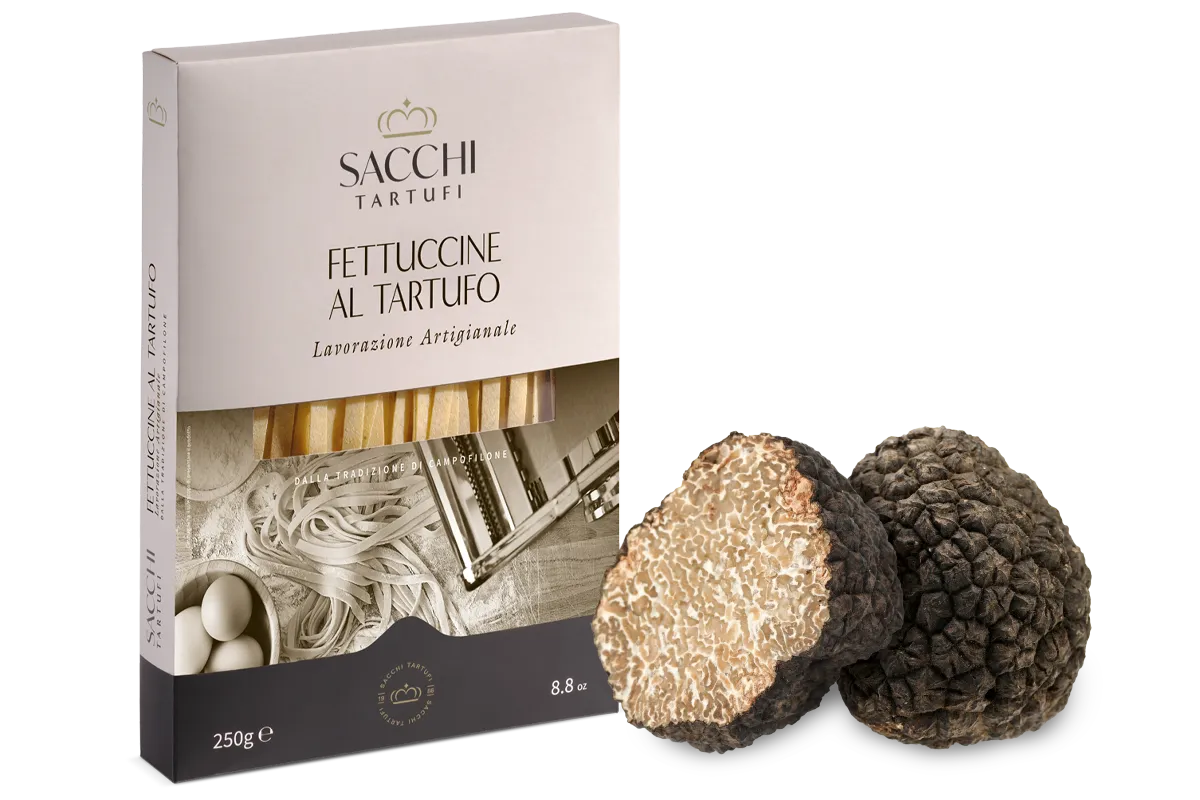 Confezione di Fettuccine al Tartufo di Sacchi Tartufi