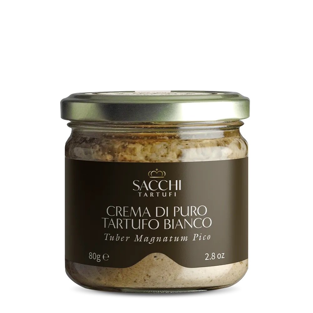 Crema di Puro Tartufo Bianco 80 g Sacchi Tartufi