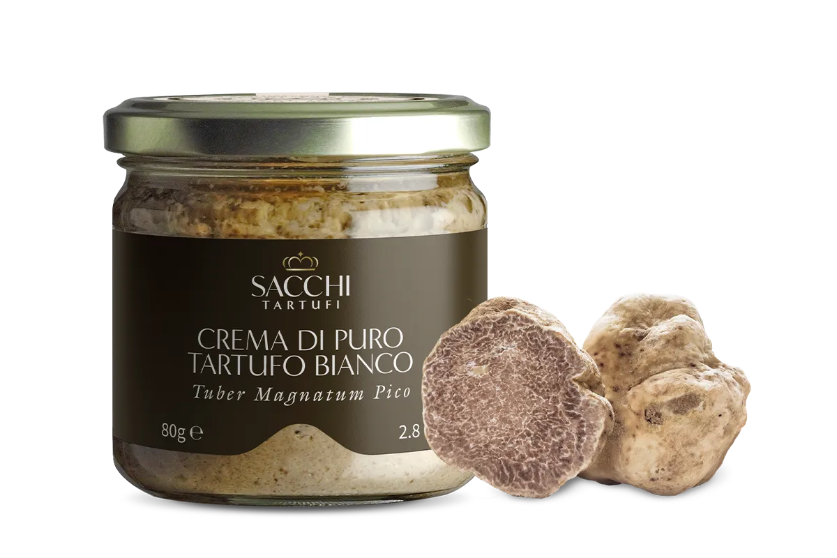 Confezione di Crema di Puro Tartufo Bianco Sacchi Tartufi